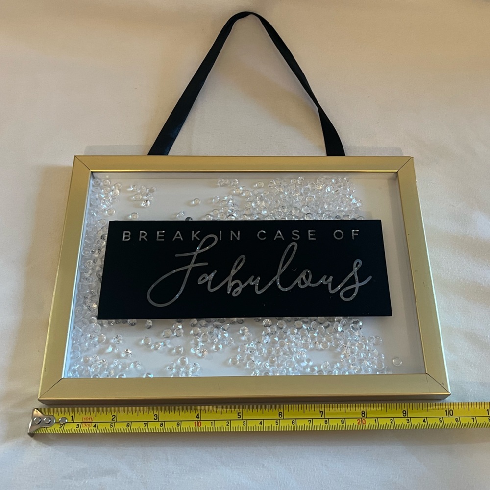 “Break in case of Fabulous” picture. - Picture 3 of 4